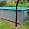 CONTENEDOR PISCINA 6,2 M x 2,5 M CON BOMBA DI CALORE