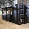 CONTAINER DA 20 PIEDI ATTREZZATO PER USO BAR/CAFFETTERIA
